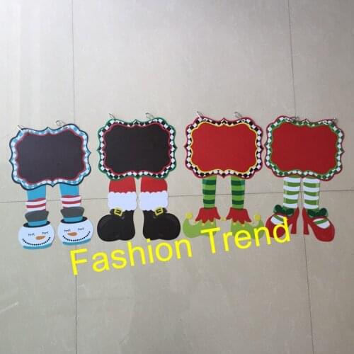 50pcs/lot new style monogram elf Christmas garden flag 4 styles mixed good quality hot selling stocking garden yard flags