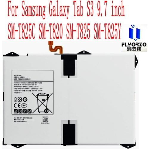 New High Quality 6000mAh EB-BT825ABE Battery For Samsung Galaxy Tab S3 9.7 inch SM-T825C SM-T820 SM-T825 SM-T825Y tablet