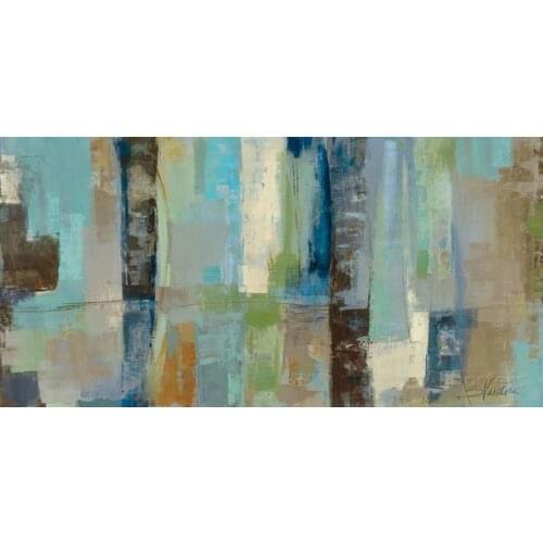 Abstract Oil painting Skylights Silvia Vassileva Painting Modern Canvas art Room decorations High quality Hand painted