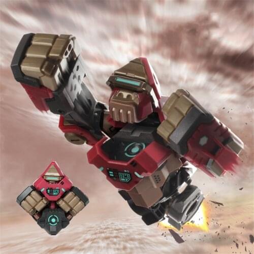 BeastBox Deformation Robots Transformation Animal Toy Cube Model Jostark Orangutan Apes Monkey Action Figure Jugetes For Gifts