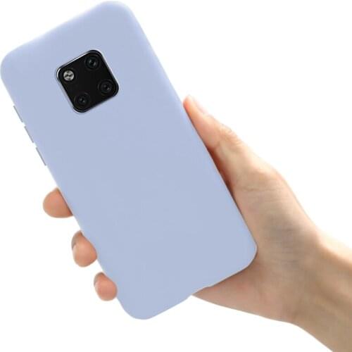For Huawei Mate 20 Case case luxury silicone protective Cover for Huawei Mate 20 Pro Funda Coque Cases comfortable phone shell