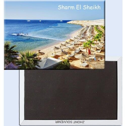 Travel Refrigerator Magnets 78*54mm,Sharm El Sheikh Travel Rigid Fridge Magnets 20828
