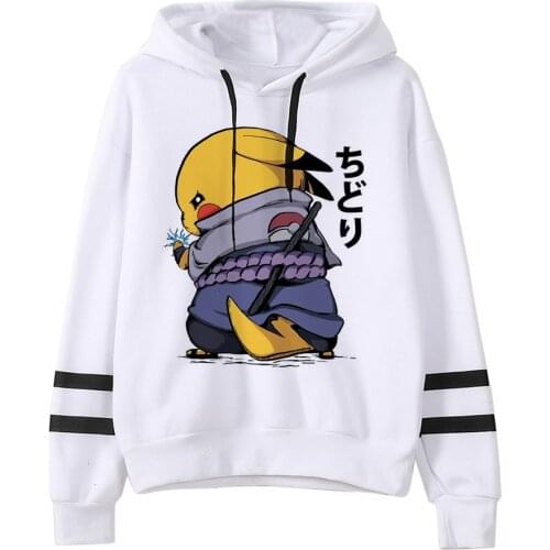 Manga Anime Hoodie Female Funny Kawaii Sweatshirt Woman Clothes Female Pullovers Cartoon Japanese Korean Men 90s