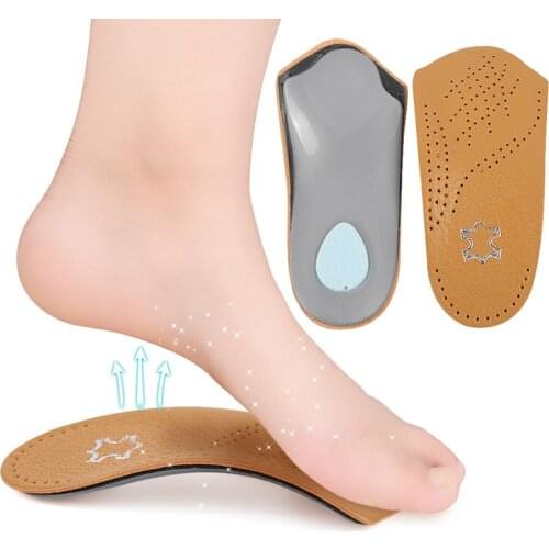 Orthopedic Insoles Orthotics Flat Foot Health Sole Pad For Shoes Insert Arch Support Pad For Plantar fasciitis Feet Care Insoles