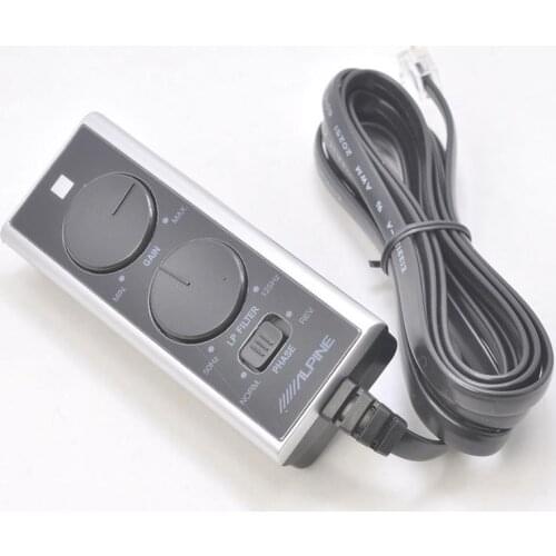 Genuine Subwoofer Level Phase Low Pass Frequency Wired Remote Control for AlPINE SWE-815 SWE-1080 PWE-T0800C SWE-1200 Subwoofer