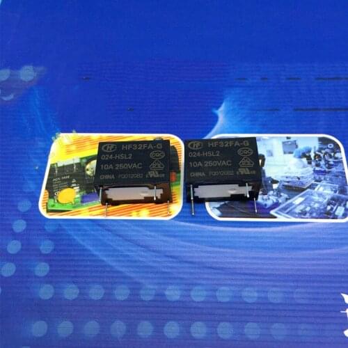 HF32FA-G-024-HSL2 10A 250VAC relays
