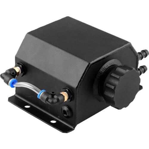 Universal 1L Coolant Expansion Overflow Water Tank Reservoir Complete Kit