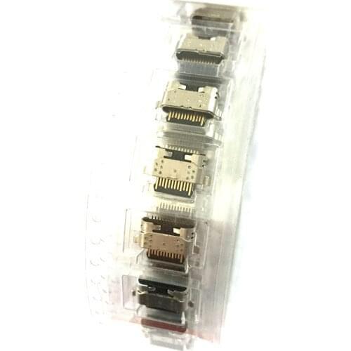 10PCS For Motorola Moto G7 Play / G8 / G9 Plus / One Action / One Vision USB Charging Port Dock Plug Charger Connector Socket