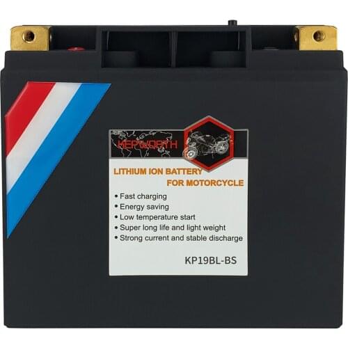 12V 19L-BS/20L-BS/30L-BS LiFePO4 Motorcycle Starter Battery12Ah 20Ah CCA 560- 720A Lithium Motorbike Battery With BMS/Charger