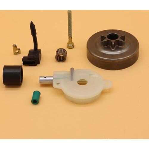 .325" 7T Clutch Drum Oil Pump Bearing Fit For Husqvarna 142 137 141 136 36 41 Chainsaw Replacement Spare Parts