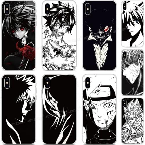 Soft Silicone Black White Anime Cover For Wiko Y61 Y50 Y60 Y70 Y80 Lenny Sunny 5 Jerry View 3 4 Lite Harry 2 Pro Go Phone Case