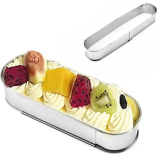 DIY Retractable Stainless Steel Circle Mousse Ring Baking Tool Set Cake Mold Size Adjustable Bakeware Decorating Supplies