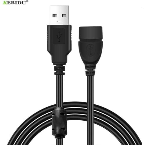 Kebidu 3m USB Extension Cable Cord Super Speed USB 2.0 Cable Male to Female Data Sync USB 2.0 Extender Cord Extension