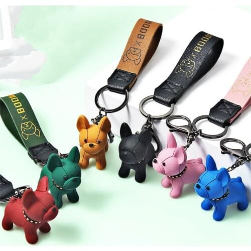 Lanni Shi Hot Selling Hot Selling Chain Dog Hand String Clip Creative Boutique Keychain Handbag Pendant Factory Spot Wholesale