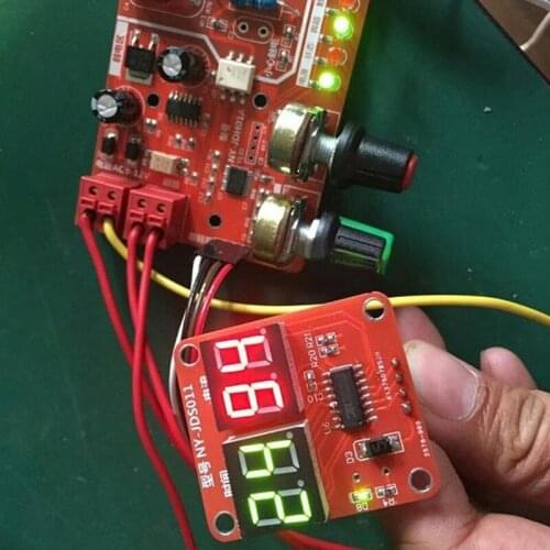 Spot Welder Time Control Board 40A Current Controller with Digital Display