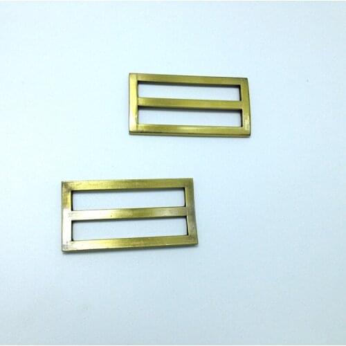 2 inch (50mm) Antique Bronze Strap Slide for Thick Straps