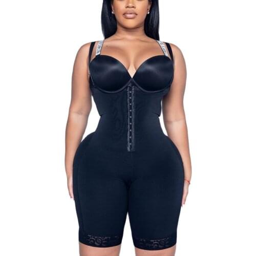 High Waist Abdomen Control Body Shaper Butt Lifter Colombian Shapewear Reducing And Shaping Push Up Latex Sheath Lace Sexy