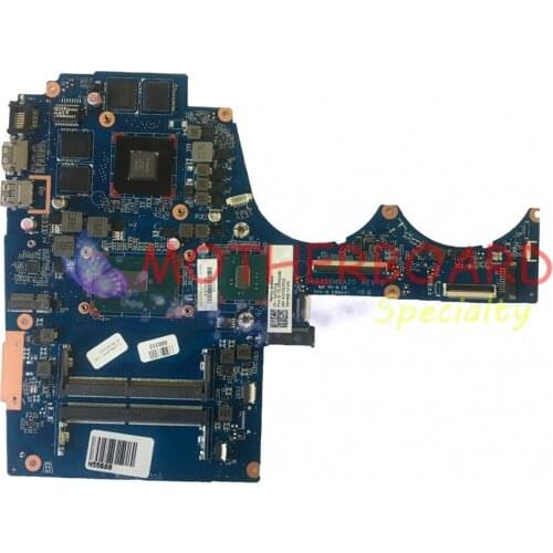 Vieruodis FOR HP 15-BC 15-AX 15T-AX Laptop motherboard W/i7-7700 CPU GTX1050 2GB GPU 914770-601 DAG35DMBAD0