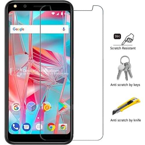 Tempered Glass for BQ BQ-5301 Strike View 5340 Smartphone Explosion-proof 9H Protective Film BQ-5500L Advance Screen Protector