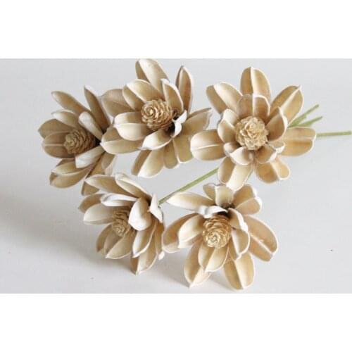 Zakka dried flowers decorated the living room Artificial flower bouquet magnolia spot
