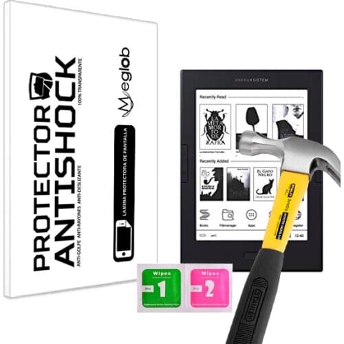 Screen protector Anti-Shock Anti-scratch Anti-Shatter compatible with Tablet Energy Sistem eReader Max