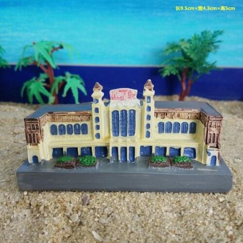Railway station, moving station, high-speed rail station bus station, freight Beijing station resin decoration