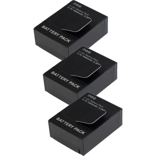 3Pcs AHDBT-201/301 Camera Battery For Gopro Hero 3 3+ Battery ahdbt 301 201 Batterie for go pro 3 AHDBT-201/AHDBT-301