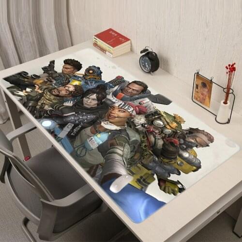 Apex Legends Mouse Pad Kawai Computer Desk Mat Pads Anime Cute Mousepad Gamer Xxl Gaming Table With Rgb Big Mousepepad Mause Pc