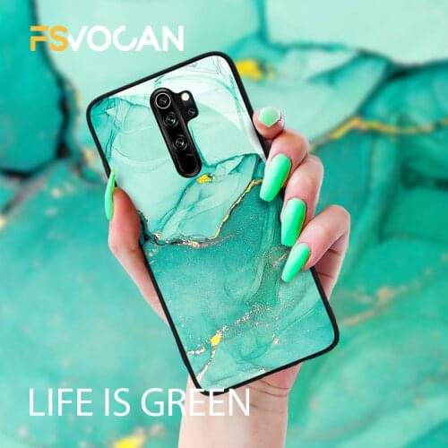 Fashionable Marble Stone Patterned Phone Case Granite Cover For Xiaomi Redmi Note 9 8 Pro Max 8T 10 5G 8A10S 9A 9C POCO X3 M3 F3