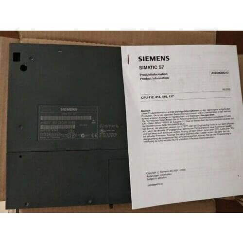 Brand New Siemens 6ES7412-2XG00-0AB0 6ES7 412-2XG00-0AB0 CPU412