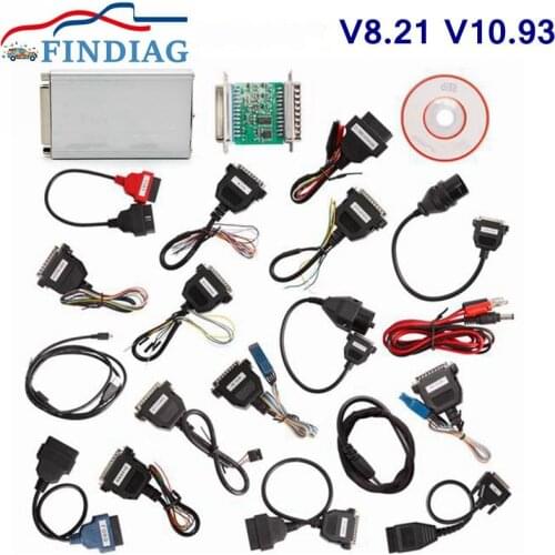 Professional ECU Chip Tuning Programmer Online keygen Carprog V8.21 V10.93 Perfect Version Carprog Diagnostic Tool 21 Adapters
