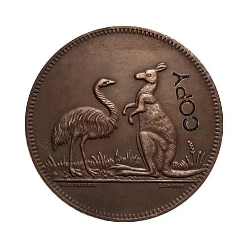 Australia one penny copy coin