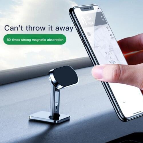Universal Magnet Phone Mount Car Phone Holder Magnetic For IPhone 12 Pro X Xs Max Samsung In Car Mobile Cell Phone Holder Stand