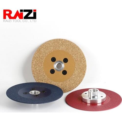 Raizi 1Pcs High Quality Vacuum Brazed Diamond Grinding Disc For Granite Marble Natural Stone Tile