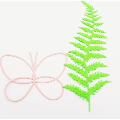 Plant Butterfly Combination Metal Cutting Dies for DIY Scrapbooking Album Paper Cards Decorative Crafts Embossing Die Cuts