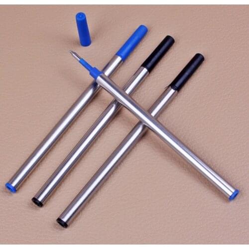 1PC Metal Rollerball Pen Ballpoint Refills For Kids Student Gift School Supplies Korean Stationery