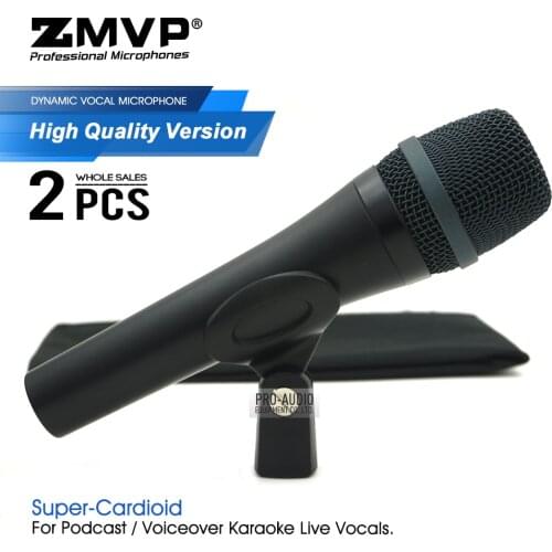 2pcs/Lots Grade A Quality E935 Professional Performance Dynamic Wired Microphone Super-Cardioid 935 Mic For Live Vocals Karaoke