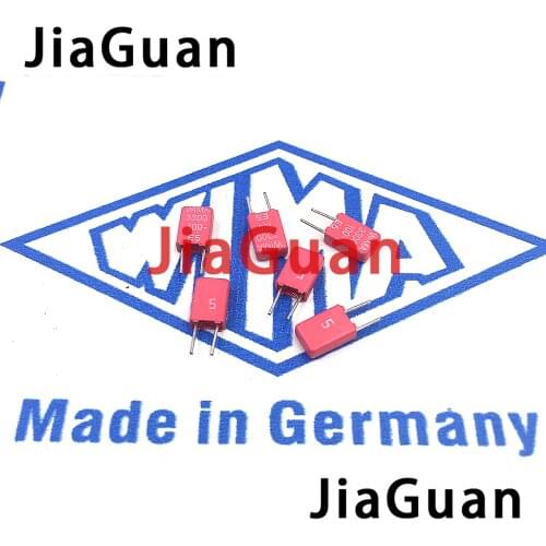 20pcs NEW WIMA MKS02 0.0033uF/100V P2.5MM audio film capacitor mks02 332/100v MKS2 100V 3300PF 100V332