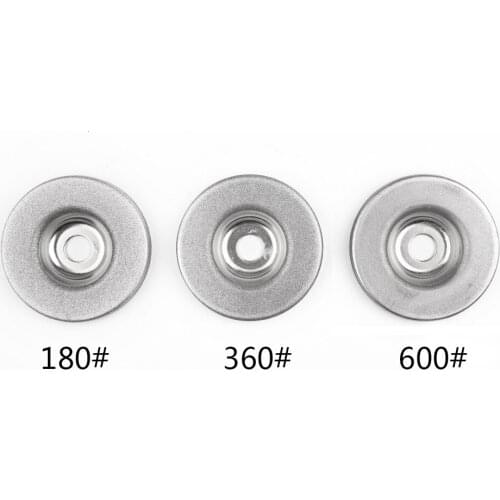 3pcs 56mm 180/360/600 Grinding Machine Diamond Grinding Wheel For Multifunctional Sharpener Accessories