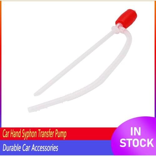 Car Parts Plastic Hand Syphon Transfer Pump Petrol Diesel Oil Water Liquid Car Accessories Durable Manumotive Oil Pumps