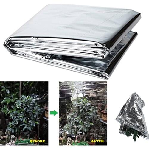 Double Sides Agricultural PET Reflective Film Greenhouses Fruit Trees Grapes Increasing Temperature Light Reflective Film