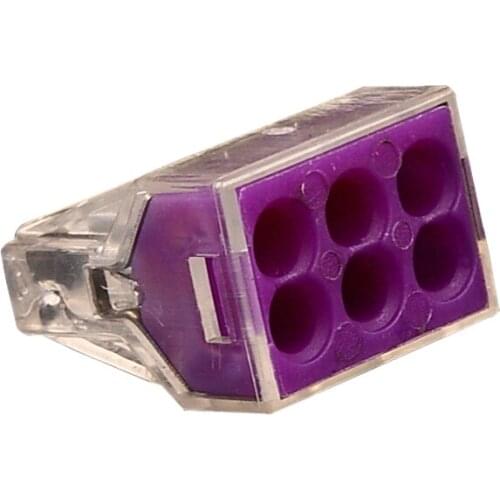 PCT-106 push in wire connectors terminal blocks 6 pins