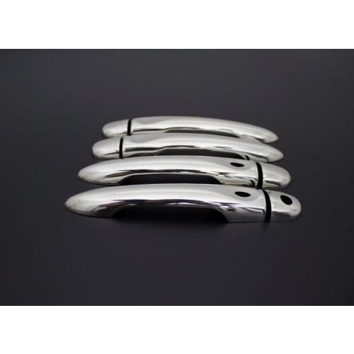 For Renault Capture Chrome Door Handle 2010 2011 2012 2013 2014 2015 2016 2017 2018 Stainless Steel 4 Door Auto Car Accessory