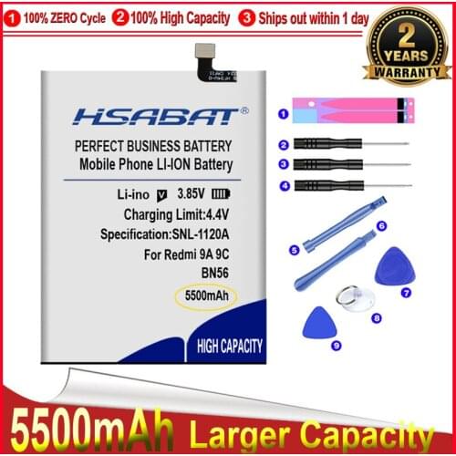 HSABAT Xiaomi Poco M2 Pro Phone Batteries