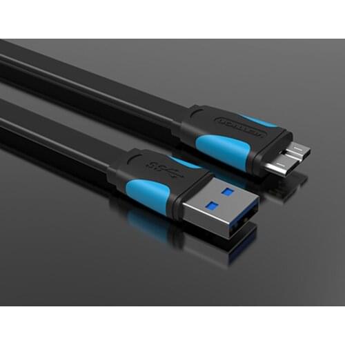 2 Color Super Speed USB 3.0 Cable to Micro-B Cable Data Transfer Cable Fast Charger Cable For Galaxy Note 3 Galaxy S5 Hard Drive