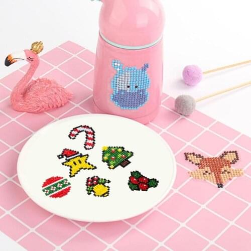 DIY Full Drill Diamond Painting Children Round Diamond Stickers Cross Stitch Kit Top Design Drill Perfect Size 2.8 mm
