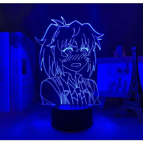 Table Lamp Anime High Rise Invasion Nise Mayuko for Bedroom Decoration Led Night Light Birthday Gift Room Decor Manga 3d Light