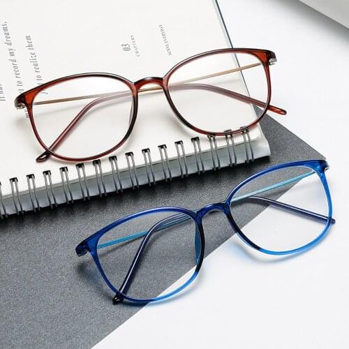 New Designer Men Women Blue Light Blocking TR90 Unisex Light Weight Myopia Computer Reading Gaming Optical Frame JDA3071