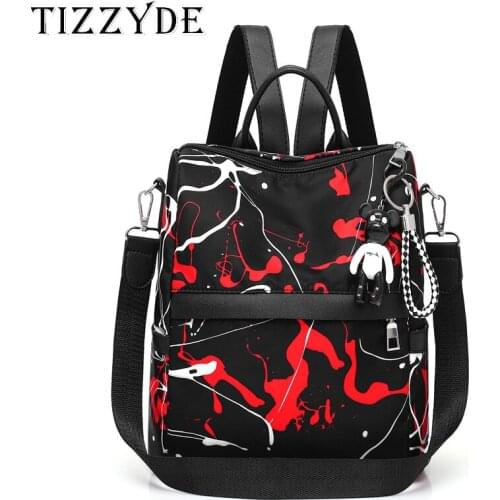 New Womens Oxford Graffiti Backpack High Quality Schoolbag for Girls Teenager Large School Backpack Female Bags Backpack TGA270