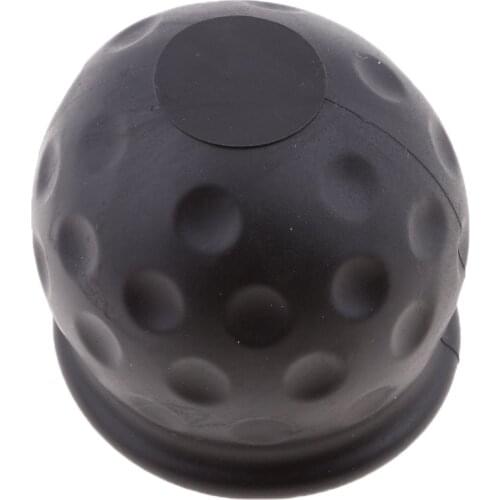 50mm Tow Bar Ball Cover Cap Towing Hitch Caravan Trailer Towball Protect Universal For Car Truck Trailer RV Camper ATV Quad Etc